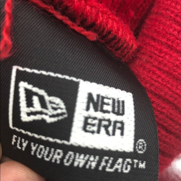 Supreme X New Era Beanie w/Pom Pom Size:OS - Picture 9 of 10